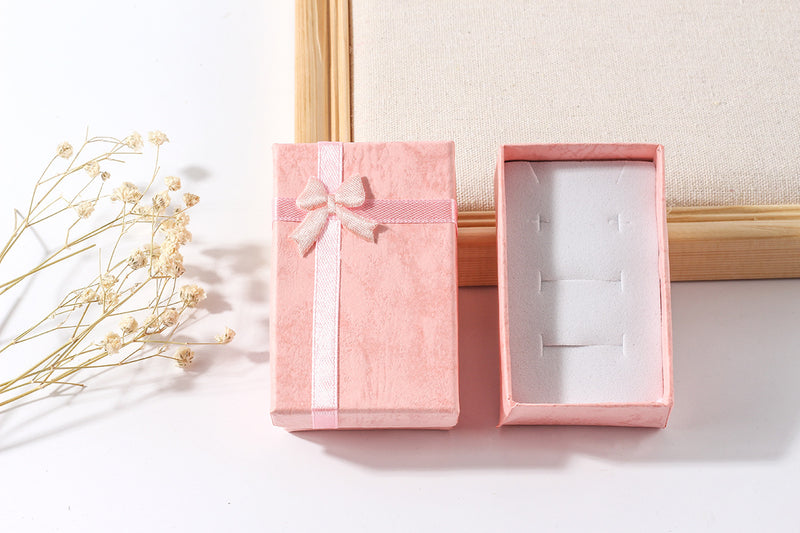 Load image into Gallery viewer, 5*8cm Jewelry Box Jewelry Packaging Ring and Earrings Boxes Necklace Carrying Cases Dainty Gift Boxes for Festival
