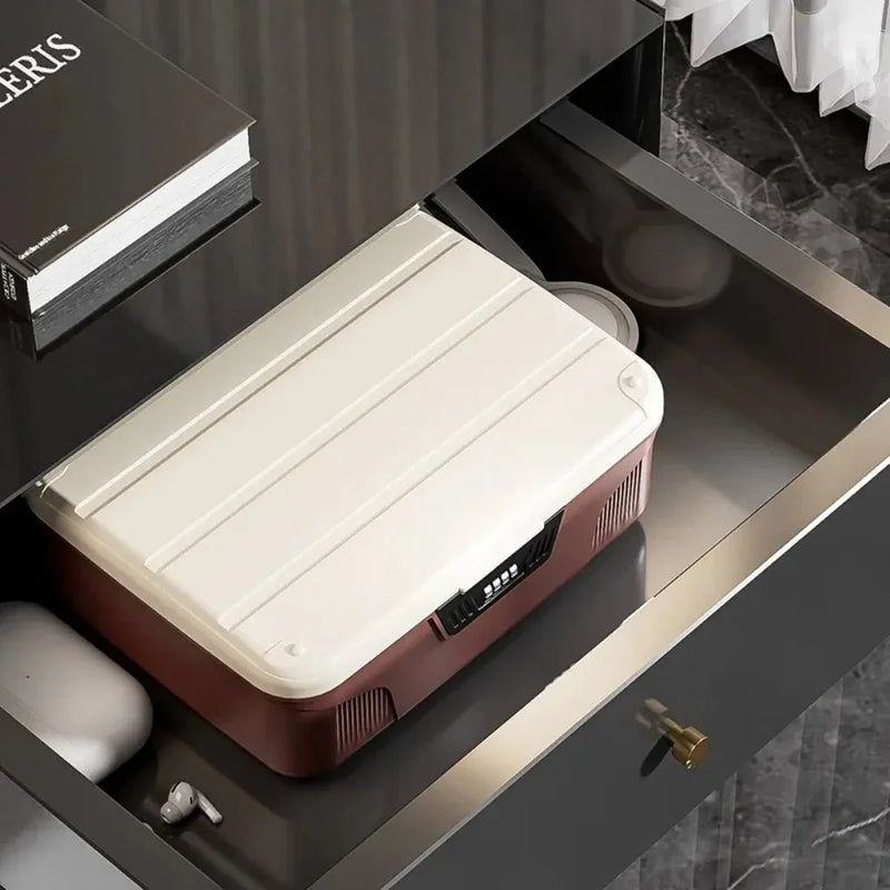 Load image into Gallery viewer, Safe Security Storage Box Passport Cash Organizer Case Household Valuables Jewelry Document Privacy Security Storage Safe Box
