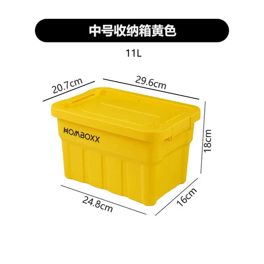 Industrial Style Large Capacity Camping Storage Box Thickened Desktop Organizer for Car Miscellaneous Item Storage