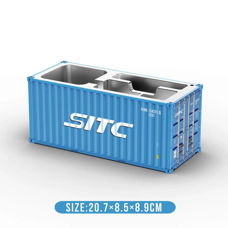 Load image into Gallery viewer, Shipping Container Model, Office Container, Pen Holder Storage Box, Logistics Container, 1:20 Model
