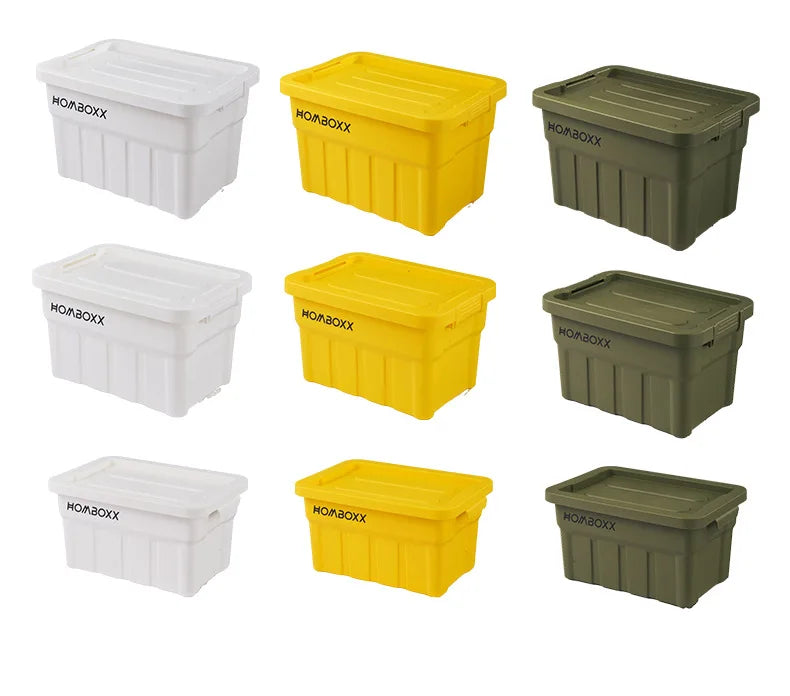 Load image into Gallery viewer, Industrial Style Large Capacity Camping Storage Box Thickened Desktop Organizer for Car Miscellaneous Item Storage
