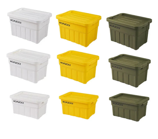 Industrial Style Large Capacity Camping Storage Box Thickened Desktop Organizer for Car Miscellaneous Item Storage