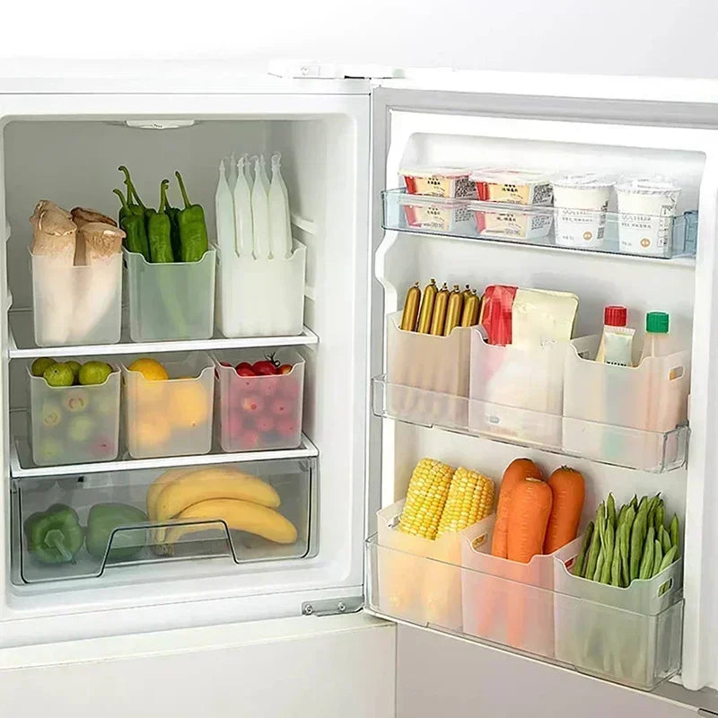 Load image into Gallery viewer, Refrigerator Storage Boxes Food Fresh Organizer Cold Storage Crisper Fruit Spice Food Container Boxes Home Kitchen Boxes
