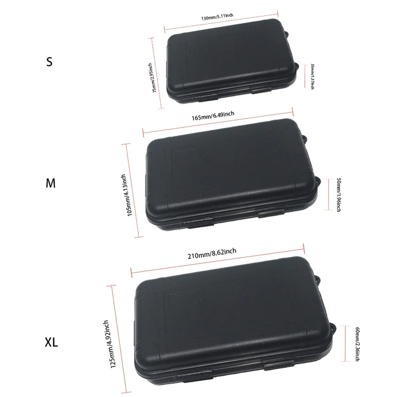 Load image into Gallery viewer, Outdoor Waterproof Survival Sealed Box Dustproof Shockproof Plastic EDC Tools Storage Container Case Fishing Tackle Tools Boxes
