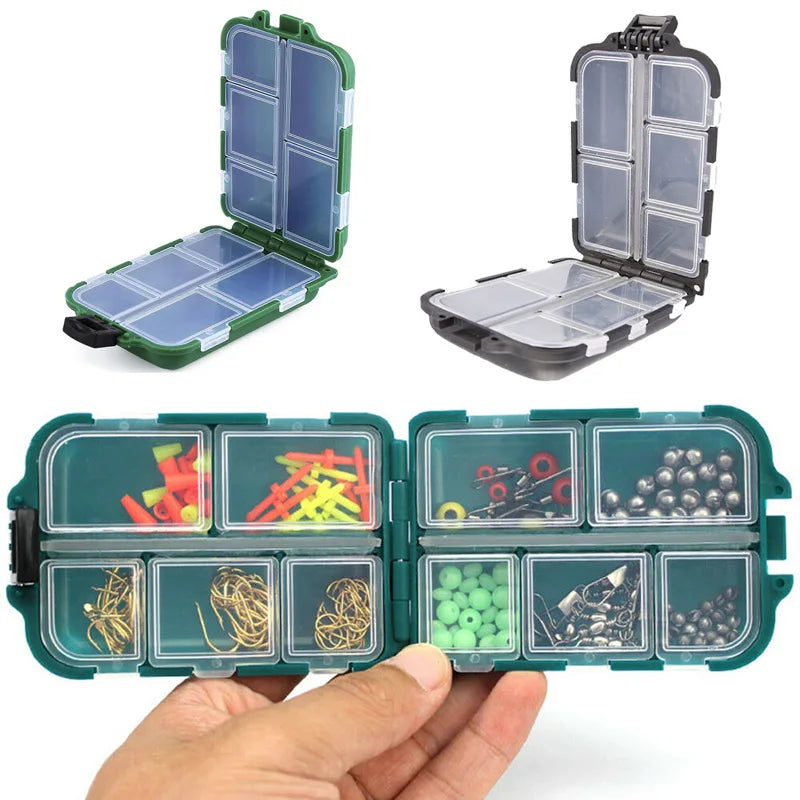 Load image into Gallery viewer, Fishing Tackle Box Fishing Hook Bait Tool Storage Box Case Fish Hook Lure Fake Bait Boxes Fishing Accessories Box Fishing Tools
