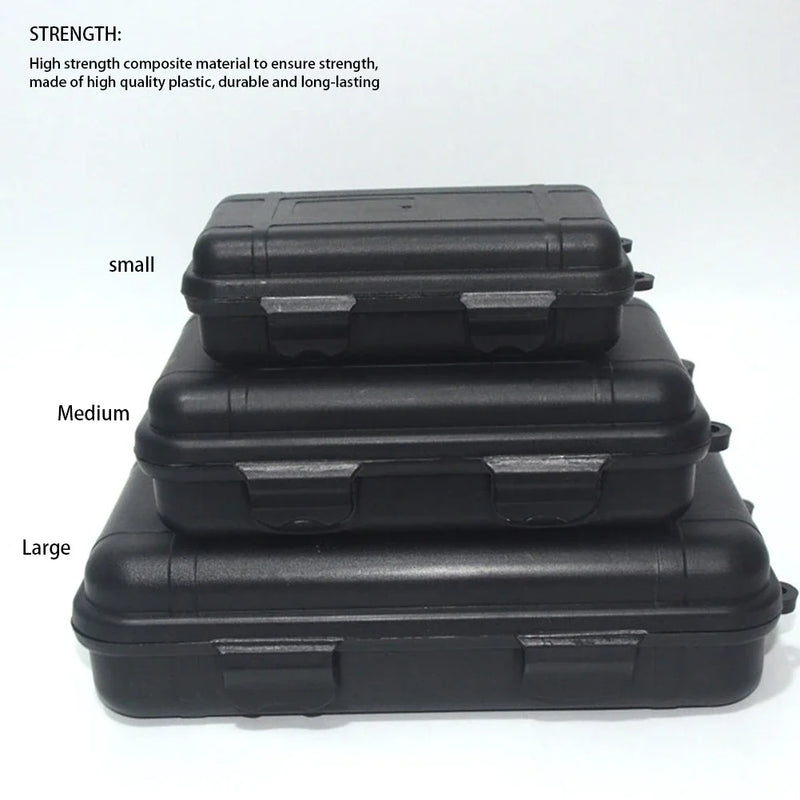 Load image into Gallery viewer, Outdoor Waterproof Survival Sealed Box Dustproof Shockproof Plastic EDC Tools Storage Container Case Fishing Tackle Tools Boxes
