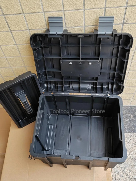Large Tool Box Hardware Toolbox Home Multifunctional Large Capacity Maintenance Tool Storage Case Hard Case Tool bucket