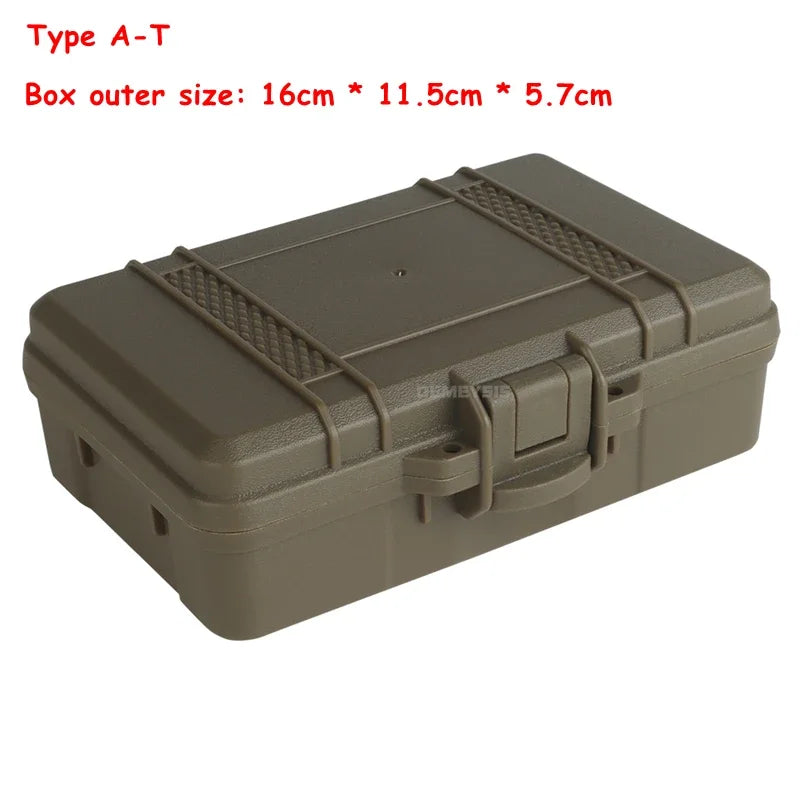 Load image into Gallery viewer, Tactical Equipment Outdoor Shockproof Protection Storage Box Shooting Hunting Laser Box Versatile EDC Flashlight Hard Case
