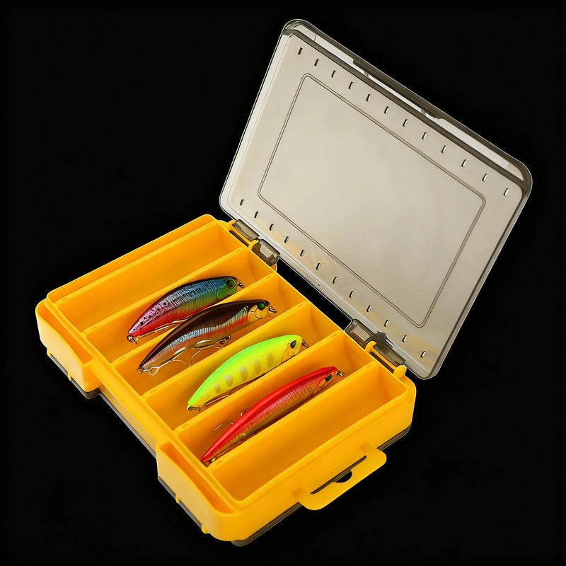 Load image into Gallery viewer, Fishing Tackle Boxes Double Layer Bait Container Portable Organizer Boxes Compartments Fishing Accessories Plastic Case
