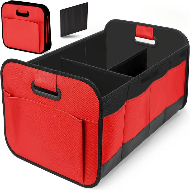 Load image into Gallery viewer, Foldable Car Storage Box Outdoor Waterproof Large Capacity Storage Bag Multifunctional Oxford Cloth Material Car Trunk Tool Box
