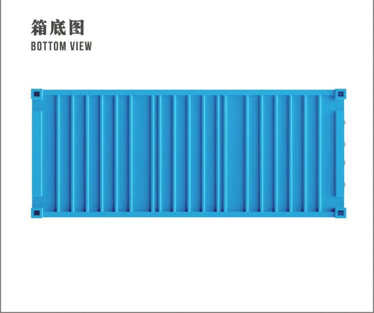 Shipping Container Model, Office Container, Pen Holder Storage Box, Logistics Container, 1:20 Model