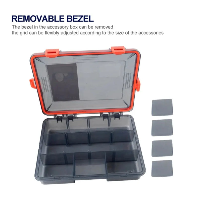 Load image into Gallery viewer, Fishing Tackle Box Large Capacity Waterproof Accessories Hook Storage Lure Bait Tray Storage Lure Bait Organizer Boxes
