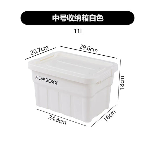 Industrial Style Large Capacity Camping Storage Box Thickened Desktop Organizer for Car Miscellaneous Item Storage