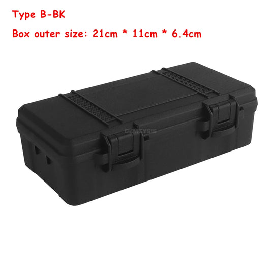 Tactical Equipment Outdoor Shockproof Protection Storage Box Shooting Hunting Laser Box Versatile EDC Flashlight Hard Case
