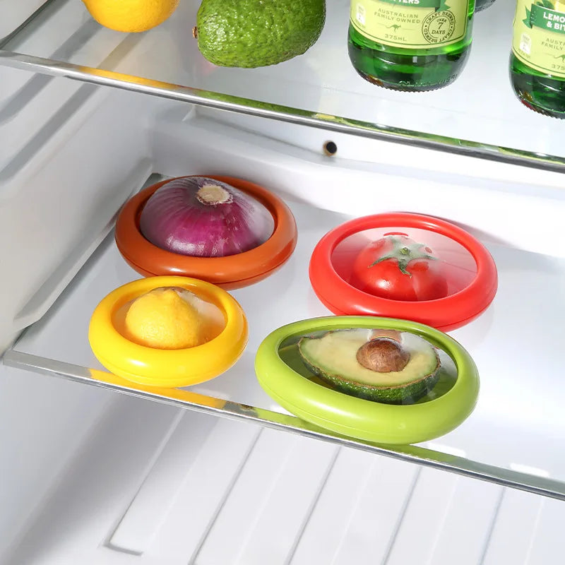 Load image into Gallery viewer, Kitchen Storage Box Fruit Vegetable Container Fresh Box Avocado Tomato Lemon Onion Fresh-Keeping Crisper Kitchen Gadgets
