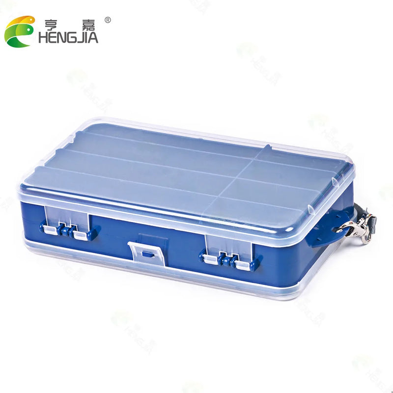 Load image into Gallery viewer, Fishing Bait Box1Double-sided Lure Box Colorful Transparent Storage Box Fishing Gear Accessories Bait Box
