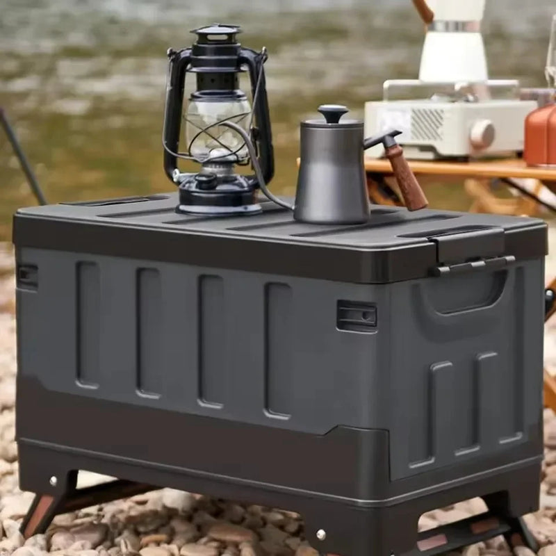 Load image into Gallery viewer, Large Camping Storage Box Portable Waterproof Container Outdoor Storage Case Durable Multi Purpose Foldable Car Trunk Organizer

