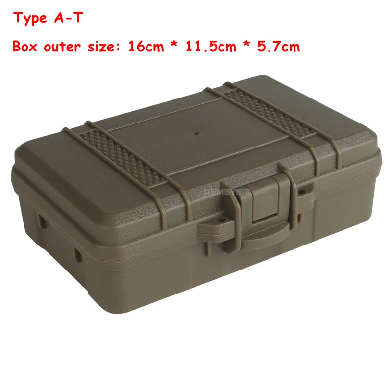 Load image into Gallery viewer, Tactical Equipment Outdoor Shockproof Protection Storage Box Shooting Hunting Laser Box Versatile EDC Flashlight Hard Case

