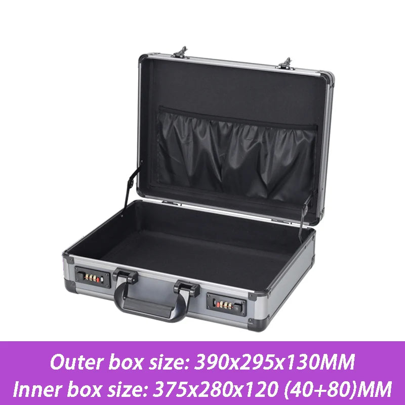 Load image into Gallery viewer, Handheld Tool Box Equipment Safety Protection Boxes File Instrument Storage Password Box Portable Hardware Tool Organizer Boxes
