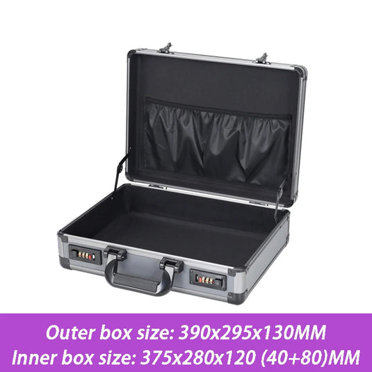 Handheld Tool Box Equipment Safety Protection Boxes File Instrument Storage Password Box Portable Hardware Tool Organizer Boxes