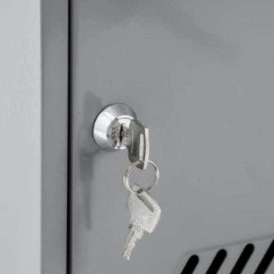 Wall Mounted Mailbox Lockable with 2 Keys Postbox Iron Post Letter Mail Insertion for Outdoor Home Office External Gate Door
