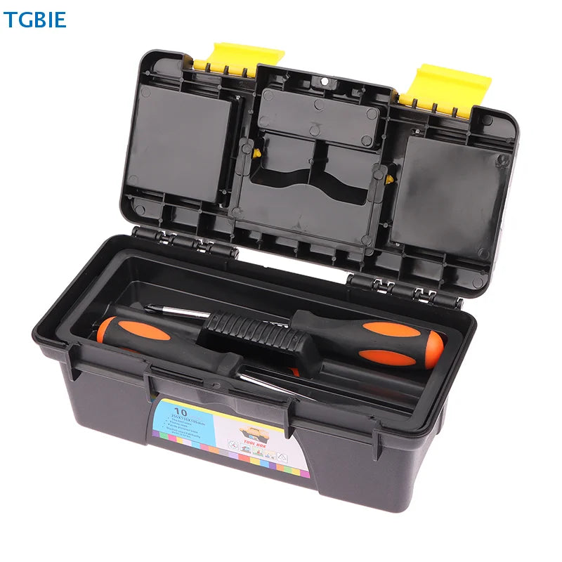Load image into Gallery viewer, [TL][TL]Two-LayerTool Box Mini Accessories Storage Box With Handle Portable Tool Organizer
