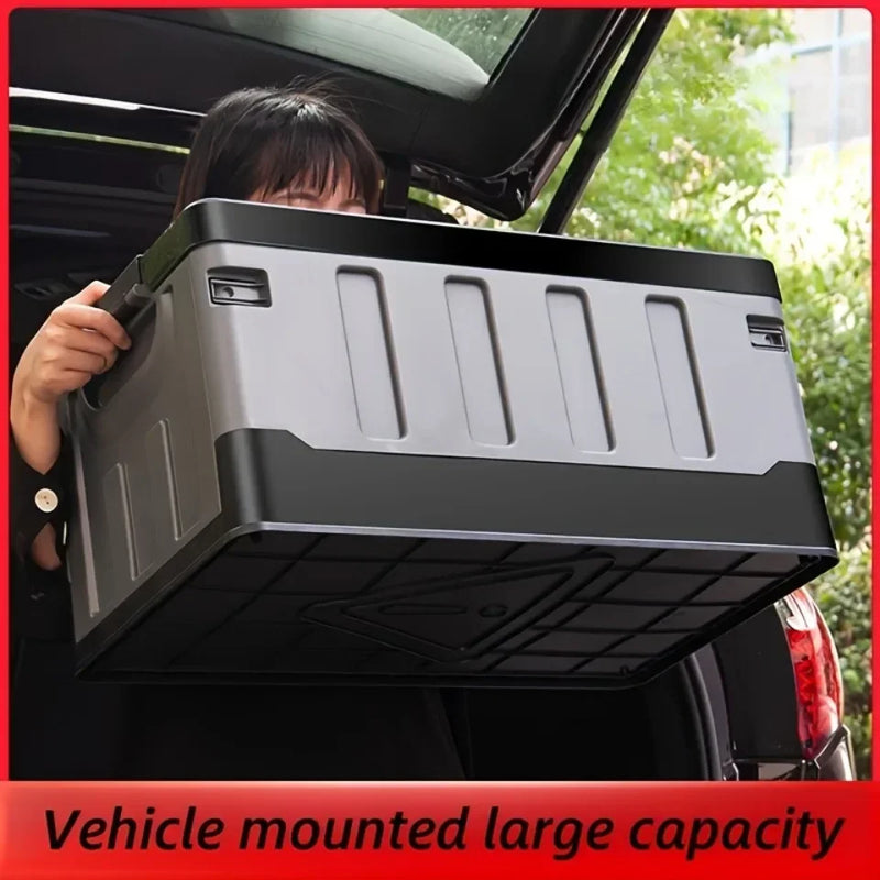 Load image into Gallery viewer, Large Camping Storage Box Portable Waterproof Container Outdoor Storage Case Durable Multi Purpose Foldable Car Trunk Organizer
