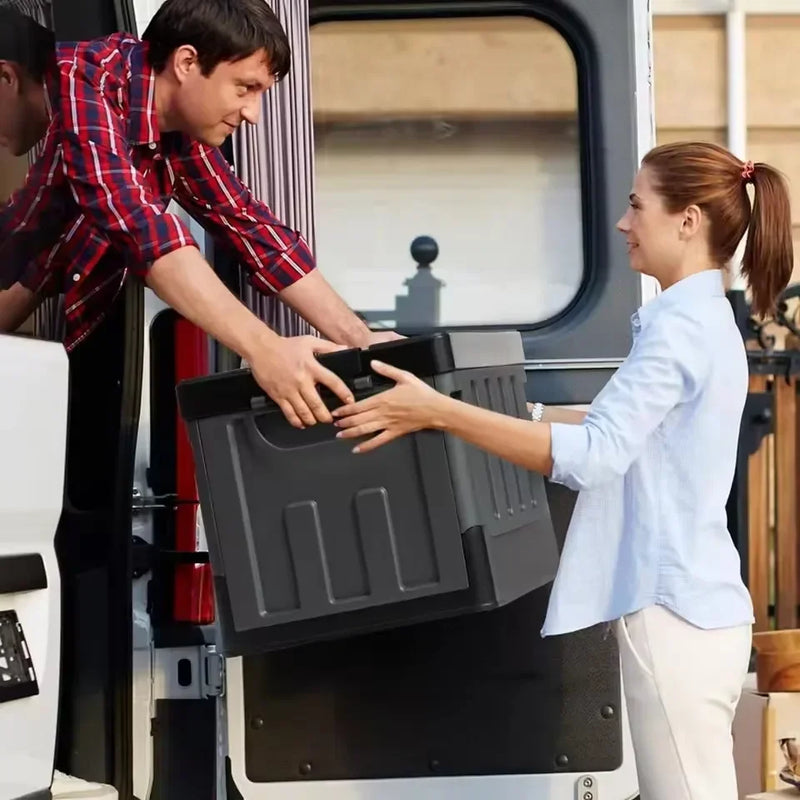 Load image into Gallery viewer, Large Camping Storage Box Portable Waterproof Container Outdoor Storage Case Durable Multi Purpose Foldable Car Trunk Organizer
