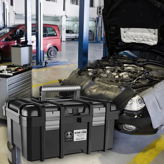 Large Tool Box Hardware Toolbox Home Multifunctional Large Capacity Maintenance Tool Storage Case Hard Case Tool bucket