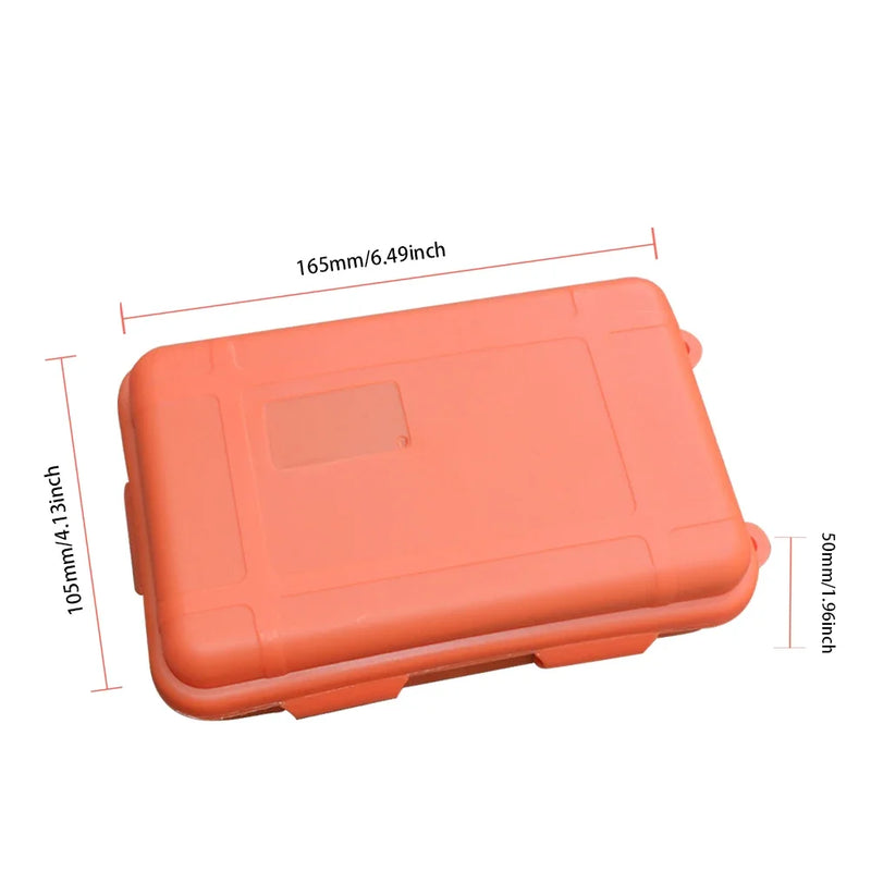 Load image into Gallery viewer, Outdoor Waterproof Survival Sealed Box Dustproof Shockproof Plastic EDC Tools Storage Container Case Fishing Tackle Tools Boxes
