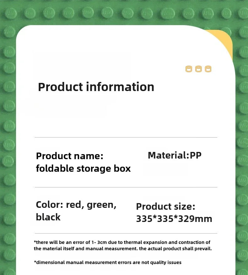 Load image into Gallery viewer, Household Goods Household Large Capacity Storage Box,  Storage Box, Building Block Storage Box, Children's Toy Storage Box
