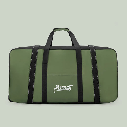 Outdoor Camping Picnic Equipment Storage Box, Tent Supplies Storage Box with Wheels, Large-Capacity Oversized Travel Bag