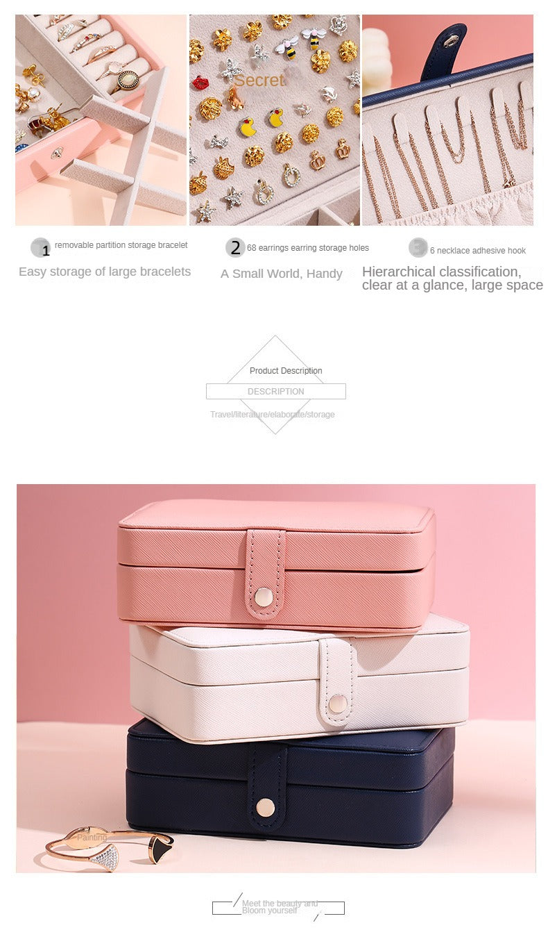 Load image into Gallery viewer, Leather Jewelry Box
