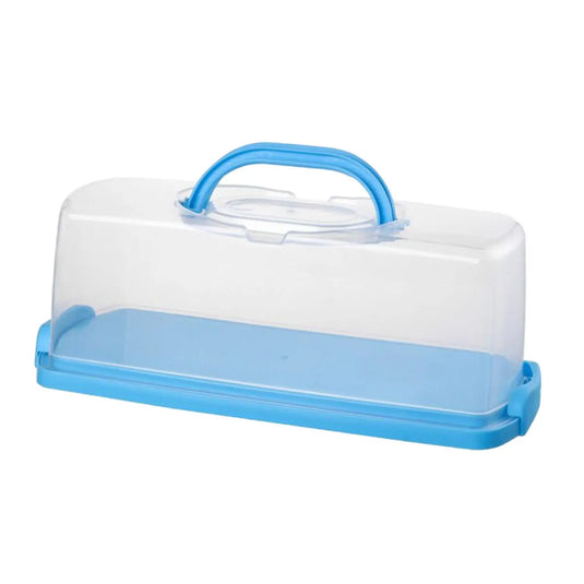 Rectangular Bread Box Food Storing Multifunction with Transparent Lid with Handle Bread Keeper for Graduation DIY Baking