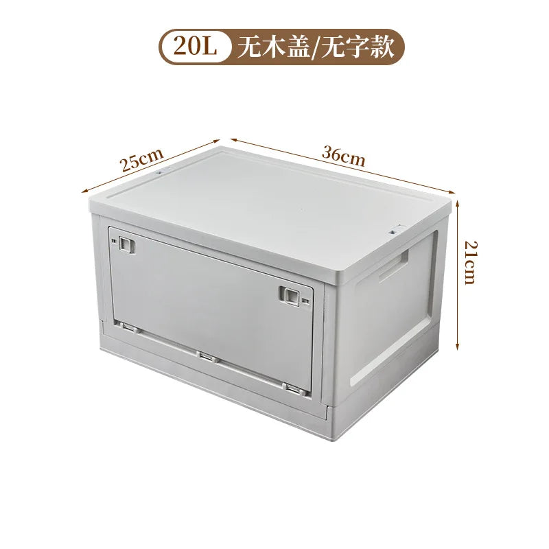 Load image into Gallery viewer, Outdoor Storage Box Side Open Foldable Storage Box Car Trunk Home Camping Box Vehicle Storage Organizer Box
