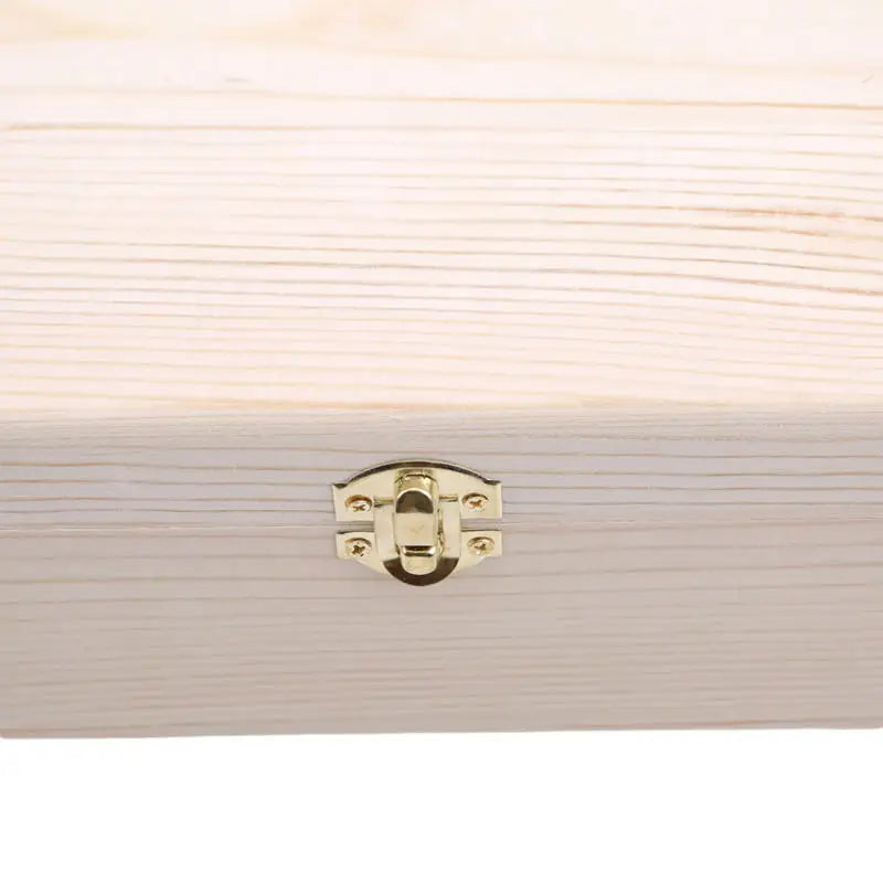Load image into Gallery viewer, Rectangular Wooden Storage Box Hinged Wooden Gift Box Buckle Boxes Gift Packing Jewelry Case Home Sundries Storage
