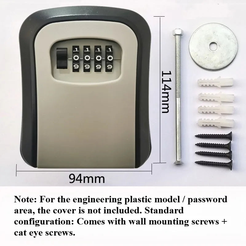 Load image into Gallery viewer, Flip-Top Ultra-Secure Key Safe Box: Plastic Key Storage – For Hotel, Emergency, Travel &amp; Renovation Security Needs!
