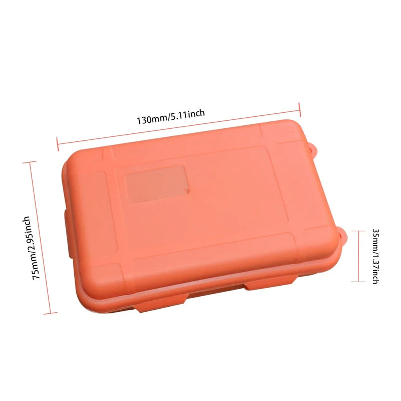 Load image into Gallery viewer, Outdoor Waterproof Survival Sealed Box Dustproof Shockproof Plastic EDC Tools Storage Container Case Fishing Tackle Tools Boxes
