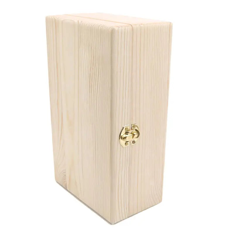 Load image into Gallery viewer, Rectangular Wooden Storage Box Hinged Wooden Gift Box Buckle Boxes Gift Packing Jewelry Case Home Sundries Storage
