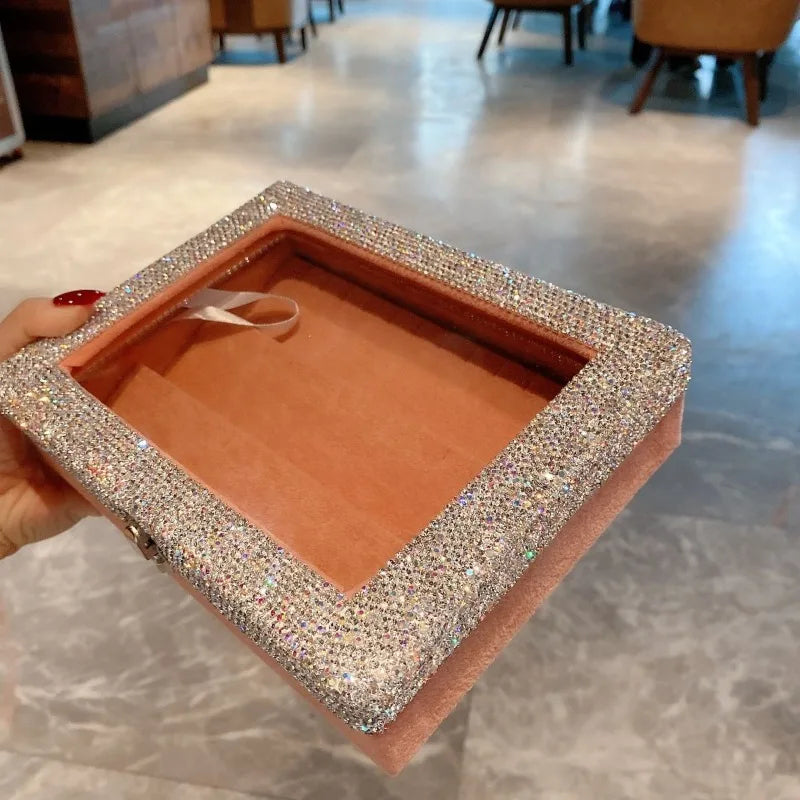 Load image into Gallery viewer, Earrings Jewelry Box Jewelers Rings Earring Gift Display Boxes Large Capacity Jewellery Storage Case Jeweler Organizer Cases
