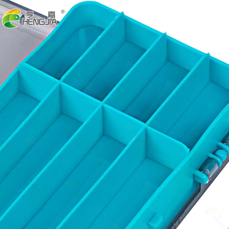Load image into Gallery viewer, Fishing Bait Box1Double-sided Lure Box Colorful Transparent Storage Box Fishing Gear Accessories Bait Box
