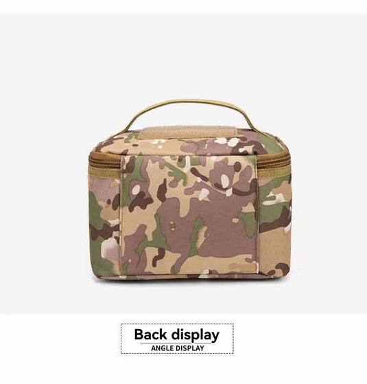 Portable Rifle Cartridge Bag Pistol Ammo Pouches Ammunition Box for Outdoor Hunting Shooting Bullet Storage EDC Handbag