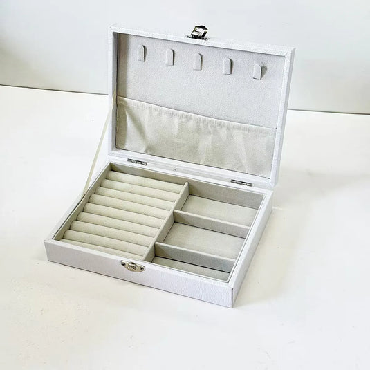 Jewelry Organizer Box - Portable Storage Case For Necklaces, Earrings, Rings, Accessory Storage, Jewelry Boxes