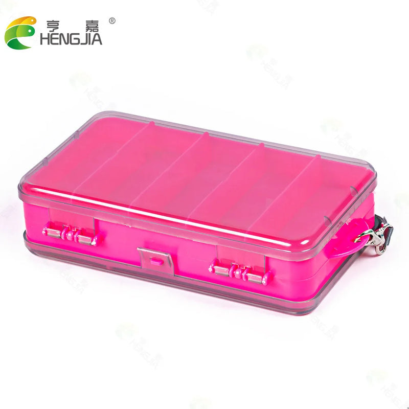 Load image into Gallery viewer, Fishing Bait Box1Double-sided Lure Box Colorful Transparent Storage Box Fishing Gear Accessories Bait Box
