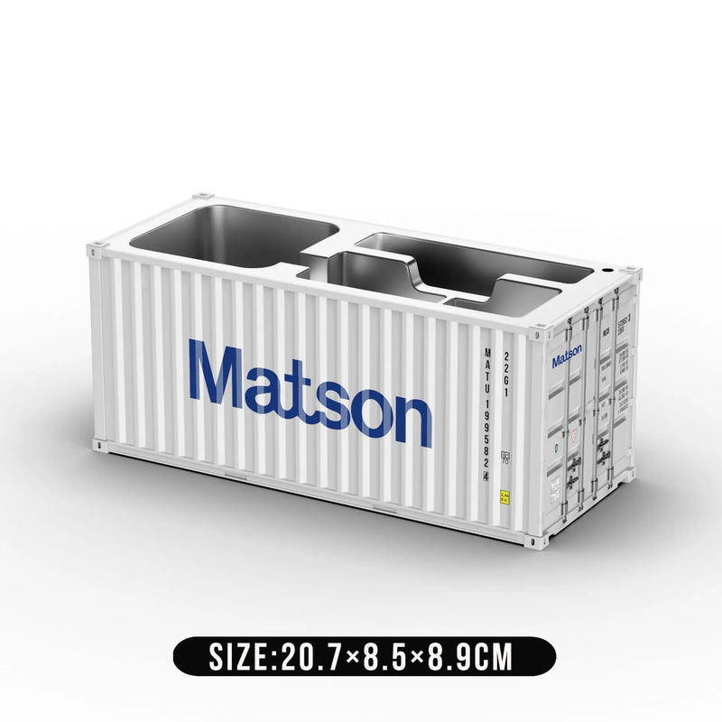 Load image into Gallery viewer, Shipping Container Model, Office Container, Pen Holder Storage Box, Logistics Container, 1:20 Model
