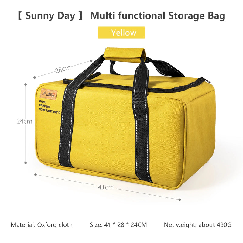 Load image into Gallery viewer, BISINNA Outdoor Camping Bag 26L Folding Gas Tank Storage Bag Picnic Cookwre Container Camp Supplies Adjustable Partition
