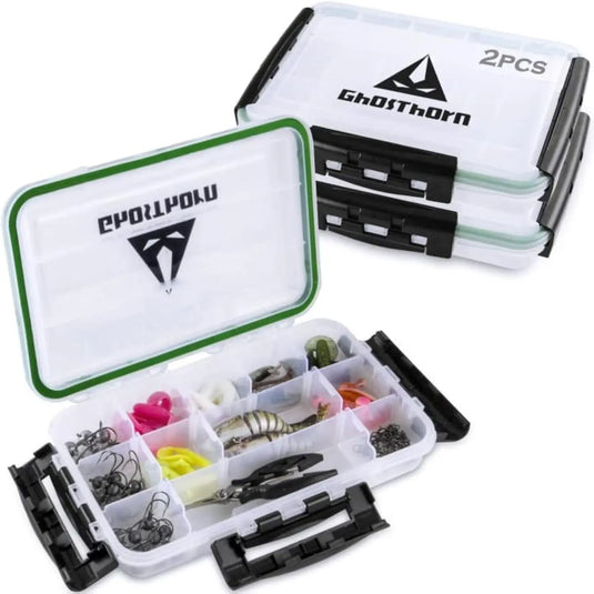 Fishing square bread bag with 4 3600 fishing boxes