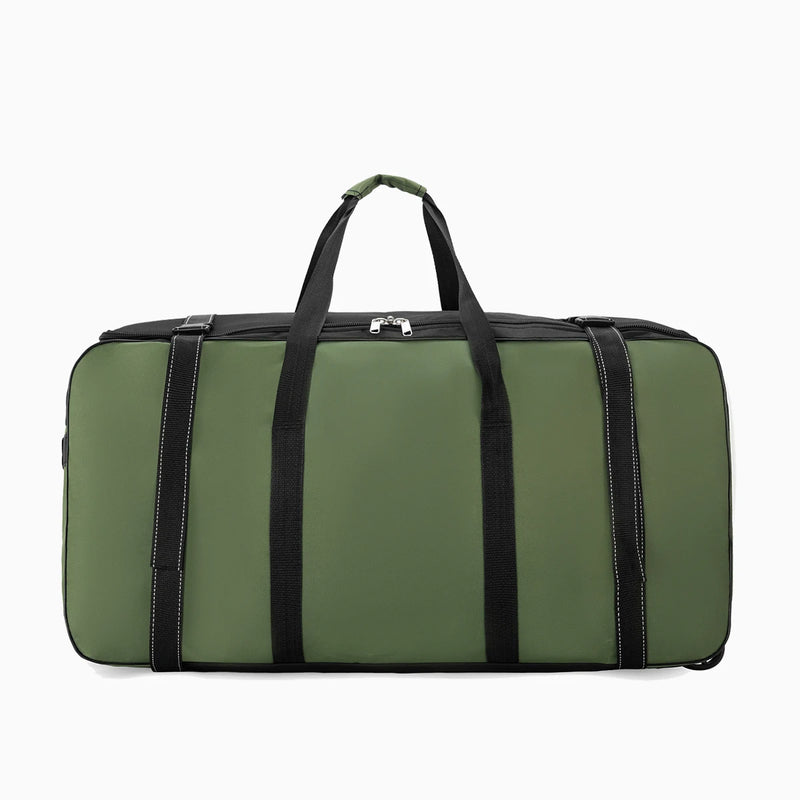 Load image into Gallery viewer, Outdoor Camping Picnic Equipment Storage Box, Tent Supplies Storage Box with Wheels, Large-Capacity Oversized Travel Bag
