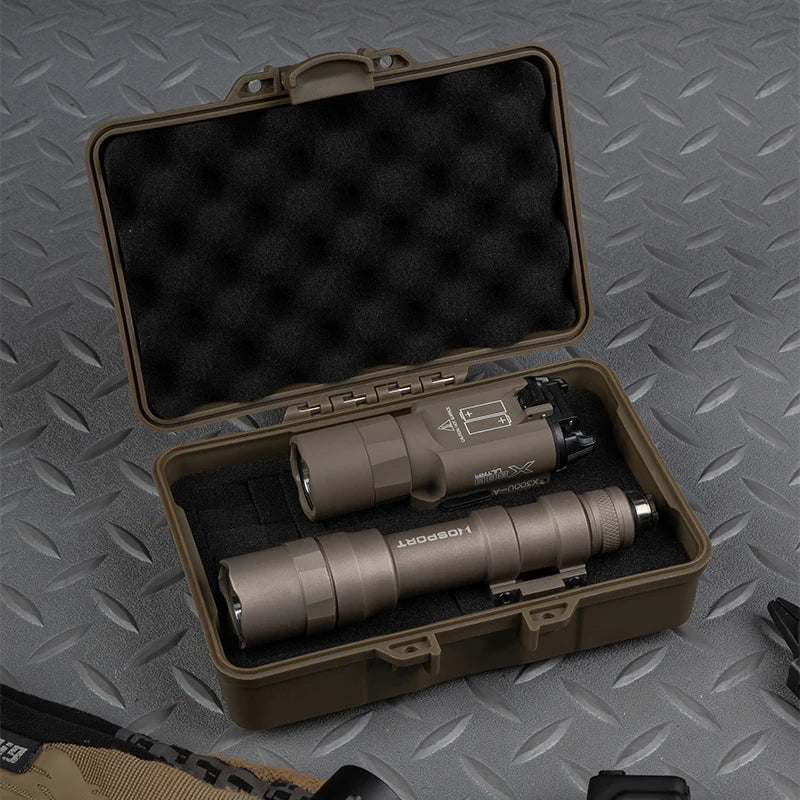 Load image into Gallery viewer, Tactical Equipment Outdoor Shockproof Protection Storage Box Shooting Hunting Laser Box Versatile EDC Flashlight Hard Case
