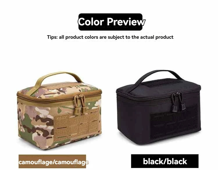Load image into Gallery viewer, Portable Rifle Cartridge Bag Pistol Ammo Pouches Ammunition Box for Outdoor Hunting Shooting Bullet Storage EDC Handbag
